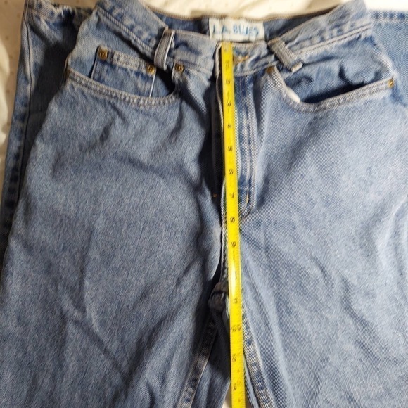 𝅺LA Blues Women's Jeans, Light Wash, Size 6 Slim Fit - Picture 8 of 12